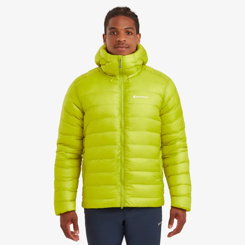 Montane Mens Alpine 850 Hoodie Citrus Spring-3